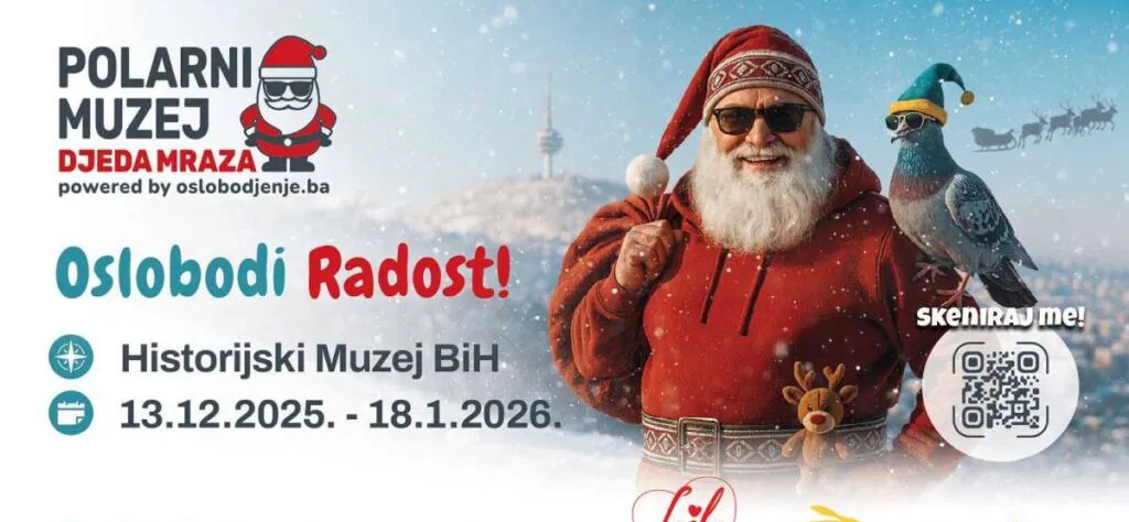 Polarni muzej Djeda Mraza stiže u Sarajevo-praznična čarolija za cijelu porodicu